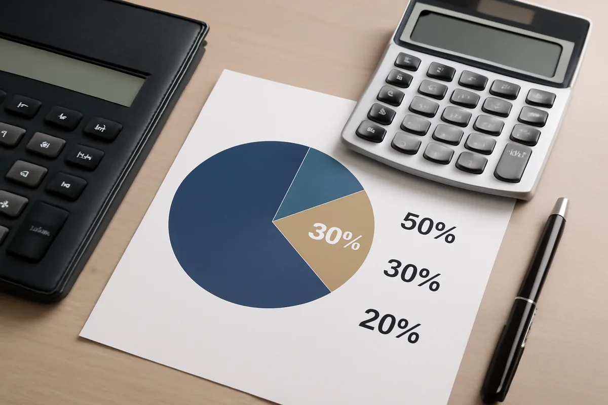 50/30/20 budget rule explained business