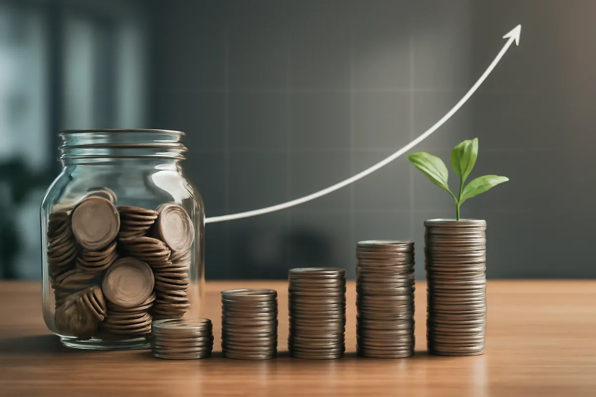 how compound interest builds wealth business